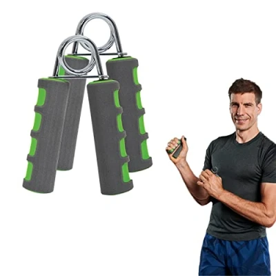 Abbildung von Schildkröt Handmuskeltrainer 2er Set, 4 Farb Karton, Anthrazit Grün, 960116, Einheitsgröße
