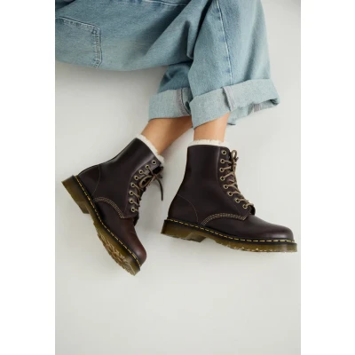 Abbildung von Dr. Martens Pascal Serena Schnürstiefelette, Damen, Größe: 40, Brown Schuhe