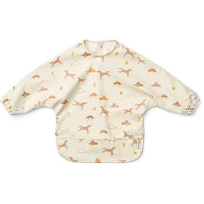 Abbildung von Liewood Merle Printed CAPE BIB Unisex Sonstige Accessoires für Kinder, Größe: One Size, Ecru