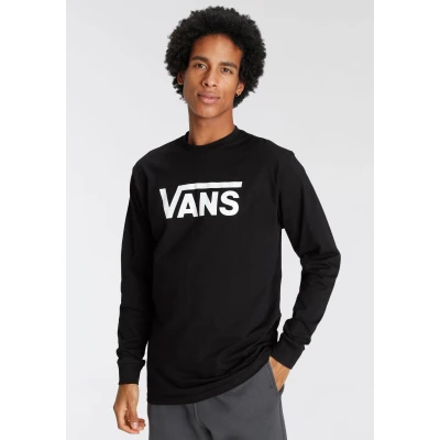 Abbildung von Vans Classic Langarmshirt, Herren, Größe: Small, Black/white