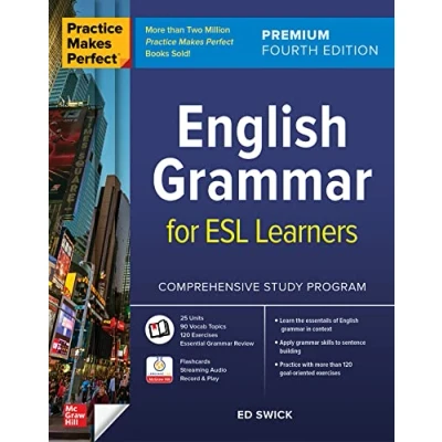 Abbildung von English Grammar for ESL Learners (Practice Makes Perfect)