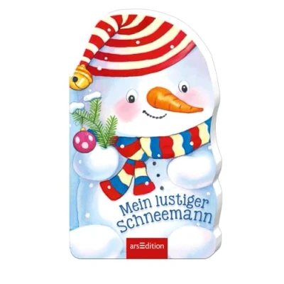 Abbildung von Mein lustiger Schneemann: Lustig gereimtes Pappbilderbuch mit Formstanzung für Kinder ab 18 Monaten