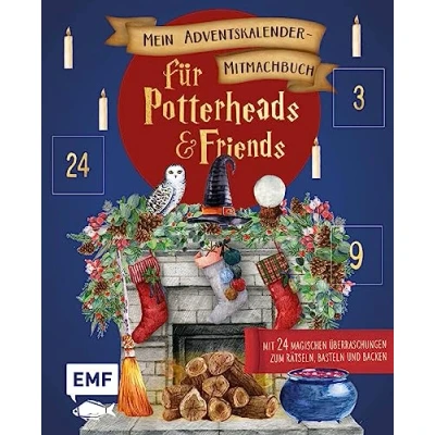 Abbildung von Mein Adventskalender Mitmachbuch für Potterheads and Friends: Mit 24 magischen Überraschungen zum Rätseln, Basteln und Backen perforierten Seiten Auftrennen