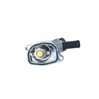 Abbildung von NRF 725138 Kühlwasserthermostat 88 mit Sensor, Dichtring Gehäuse FIAT: Panda II Hatchback, 500 C Convertible