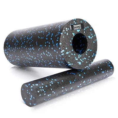Abbildung von Core Balance 2 in 1 Faszienrolle mit herausnehmbarem Kern Massiert das Tiefengewebe &amp; lindert Rückenschmerzen Fitness Yoga für zu Hause teilig, 33 x 15 cm 6