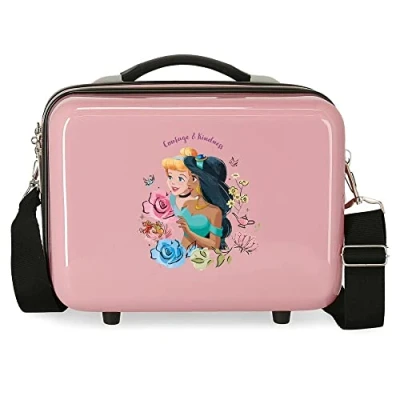 Abbildung von Disney Anpassbare Kulturtasche mit Umhängetasche, rosa, 29 x 21 15 cm, starr, ABS 9,14 l