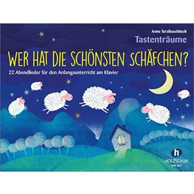 Abbildung von Wer hat die schönsten Schäfchen?: 22 Abendlieder für den Anfangsunterricht am Klavier