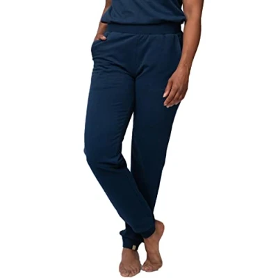Abbildung von loud + proud Nachtwäsche Hose, Damen, Größe: 40, Ultramarinblau