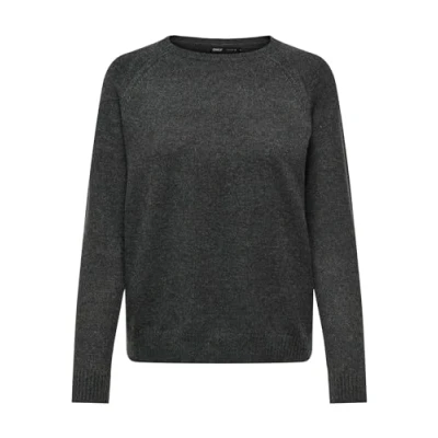 Abbildung von ONLY Damen ONLLESLY Kings L/S KNT NOOS Pullover, Dark Grey Melange, S