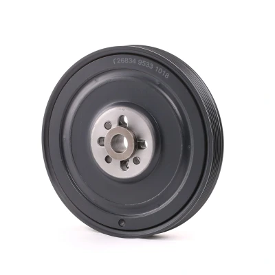 Abbildung von FEBI BILSTEIN 26834 Kurbelwellenriemenscheibe 6PK 192,5 5 für Kurbelwelle VOLKSWAGEN: Transporter 4 Bus, 4, Crafter 30 35 Minibus kfzteile
