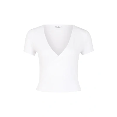 Abbildung von Buffalo Strand Tshirt basic, Damen, Größe: 32/34, Weiß