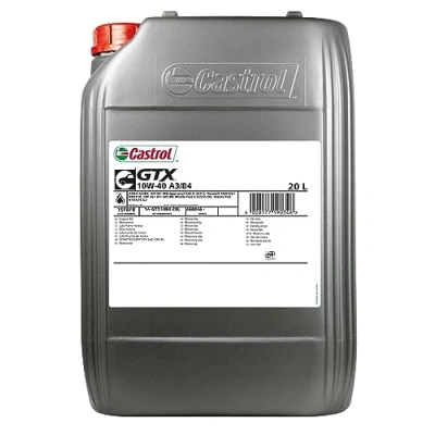 Abbildung von Castrol GTX A3/B4 10W 40 20l Motoröl 15F8FB VOLKSWAGEN: Golf 4, 5, 4 Variant, MERCEDES BENZ: E Class Saloon, C Saloon