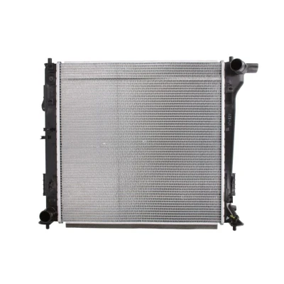 Abbildung von NISSENS 606098 Kühler, Motorkühlung Aluminium 485 483 16 Kühlrippen gelötet