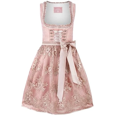 Abbildung von Stockerpoint Damen Dirndl Bonny Kleid für besondere Anlässe, Rose, 40