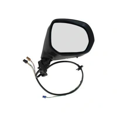 Abbildung von Außenspiegel Tyc 305 0125 rechts grundiert für elektr.Spiegelverstellung, elektrisch anklappbar, mit Memory, Temperatursensor, blau getönt, konvex