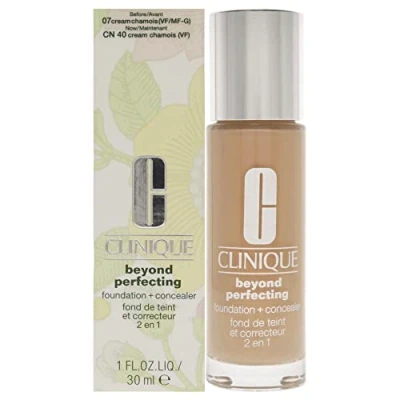 Abbildung von Clinique Beyond Perfecting Foundation And Concealer 07 Cream Chamois 30 ml