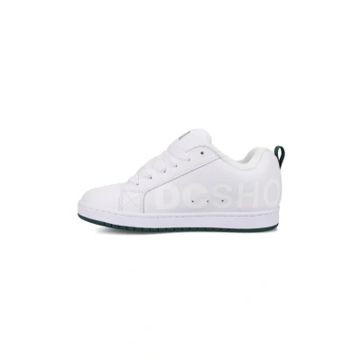 Abbildung von DC Shoes Court Graffik Sneaker low, Größe: 43, Whtie/green Schuhe