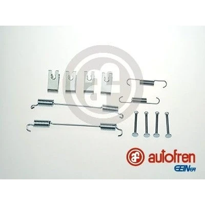 Abbildung von AUTOFREN SEINSA D31045A Zubehörsatz, Bremsbacken Hinterachse FIAT: Doblo II Estate, I Cargo