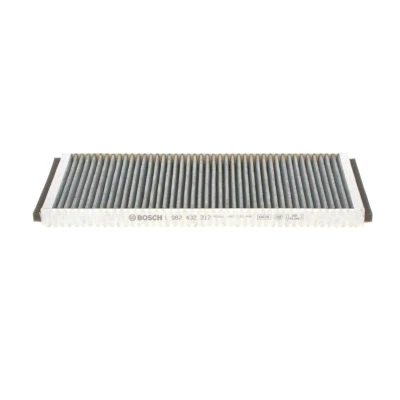 Abbildung von BOSCH 1 987 432 317 Innenraumfilter Aktivkohlefilter 398 147,5 27 AUDI: A4 B5 Avant, Saloon, Cabriolet B4, VOLKSWAGEN: Passat Estate