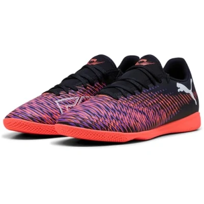 Abbildung von Puma Future 8 PLAY IT Fußballschuh Halle, Herren, Größe: 44, Black/white/glowing red Schuhe