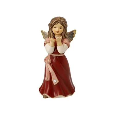 Abbildung von Goebel Weihnachtsdekoration Engelsfigur aus Porzellan hergestellt, Maße: 15.5 cm x 7 cm, 41 668 29 1