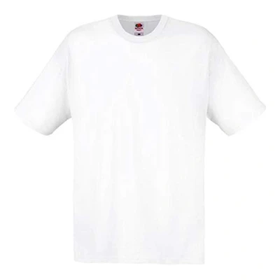 Abbildung von Fruit of the Loom Original Full Cut T Shirt S,White