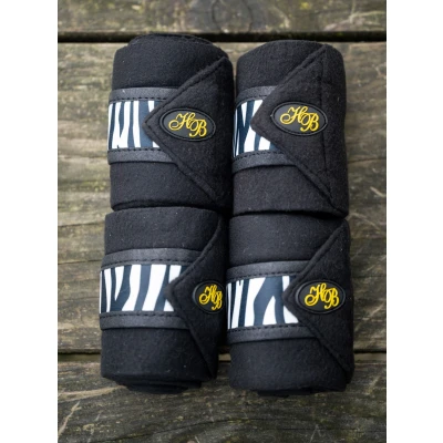 Abbildung von HB Ruitersport Bandagen Zebra Schwarz/Weiß