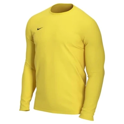 Abbildung von Nike Performance PARK Langarmshirt, Herren, Größe: Medium, Gelbschwarz