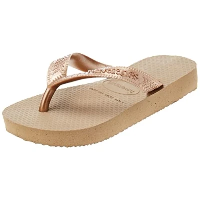 Abbildung von Havaianas Mädchen Top Tiras rose Gold Flip Flop, gold, 31/32 EU