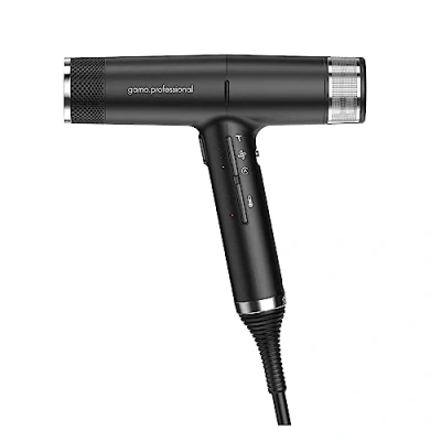 Abbildung von Gama Italy Professional Professioneller Haartrockner iQ2 Turbofunktion, Stand By Technologie, Doppelter herausnehmbarer Magnetfilter, ergonomisch und kompakt, Ultraleicht 294 g