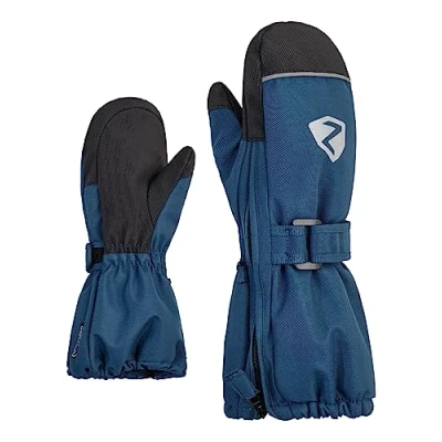 Abbildung von Ziener Unisex Baby LANUP Ski Handschuhe/Wintersport wasserdicht, extra warm, Wolle, hale Navy stru, 98cm
