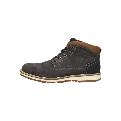 Abbildung von Rieker Schnürstiefelette, Herren, Größe: 45, Navy/kastanie/pazifik Schuhe