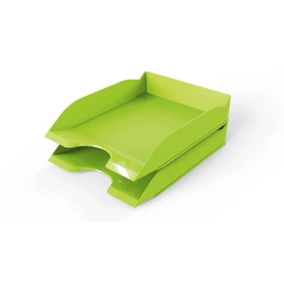 Abbildung von Durable Briefablageschale BASIC A4, grün, Abflagefächer stapelbar, 6 Stück, 1701674020