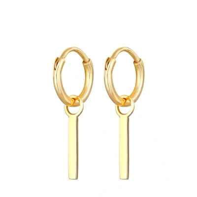 Abbildung von Elli GEO LOOK Ohrringe goldcoloured, Damen, Größe: One Size, Gold coloured