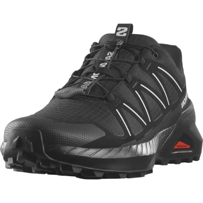 Abbildung von Salomon Speedcross Peak Herren Trail Laufschuhe, Präzise Passform, Geländegängiger Schutz , Aktiver Grip, Black, 44