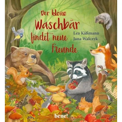 Abbildung von Der kleine Waschbär findet neue Freunde ein Bilderbuch für Kinder ab 2 Jahren