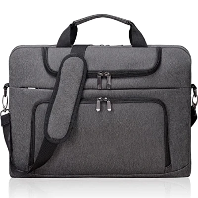 Abbildung von BERTASCHE Laptoptasche 17 Zoll 17,3 Notebooktasche für Herren Damen, Computertasche Reisen/Business/Schule/Arbeit