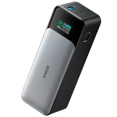Abbildung von Anker 737 Powercore Schnellladegerät Powerbank 24.000Mah Schwarz/Silber