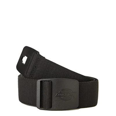 Abbildung von Dickies, Unisex, Dickies Stoffgürtel mit Markenstanzung, Schwarz, OS