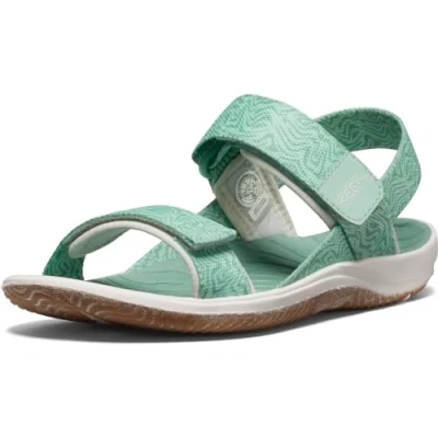 Abbildung von Keen ELLE Backstrap Children Unisex Trekkingsandale für Kinder, Größe: 25/26, Green Schuhe