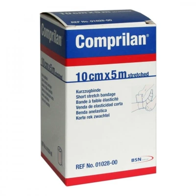 Abbildung von Comprilan elastische Binde gedehnt 5mx10cm 1028