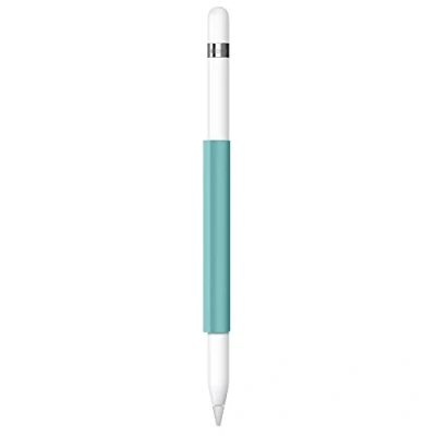 Abbildung von FRTMA Magnetische Hülse für Apple Pencil, Silikon Halter Griff iPad Pro Pencil (Apple Nicht Enthalten), EIS Meer Blau
