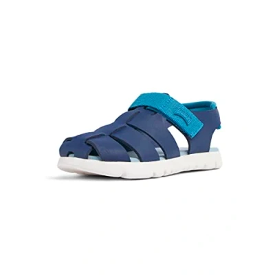 Abbildung von Camper Oruga Riemensandalette für Kinder, Größe: 34, Dark blue Schuhe
