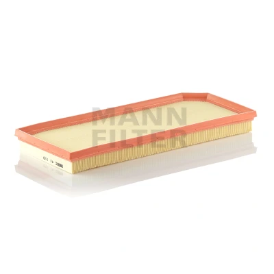 Abbildung von MANN FILTER C 41 110 Luftfilter 35 172 407, 365 Filtereinsatz VOLKSWAGEN: Golf 5, Passat B6 Variant, Saloon, AUDI: TT Coupe, A3 Sportback