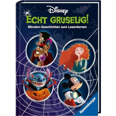 Abbildung von Disney: Gruselige Minuten Geschichten zum Lesenlernen Erstlesebuch ab 7 Jahren 2. Klasse