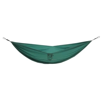 Abbildung von Grand Canyon BASS Mosquito Hammock Hängematte Outdoor bis 150 kg, Reisehängematte mit Moskitonetz Leicht &amp; kompakt Baumschoner Storm (Petrol)