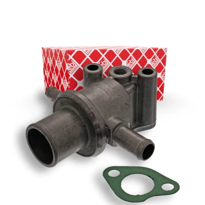 Abbildung von FEBI BILSTEIN 12773 Kühlwasserthermostat 87 mit Dichtung FIAT: Cinquecento