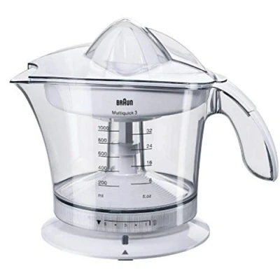 Abbildung von Braun Multiquick 3 MPZ9 Citrus Juicer Saftpresse (20 W, 1,4 Kg) weiß
