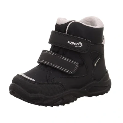 Abbildung von Superfit Glacier Unisex Snowboot/Winterstiefel für Kinder, Größe: 20, Schwarz/hellgrau Schuhe
