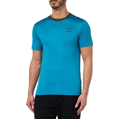 Abbildung von hummel hmlSTALTIC POLY JERSEY S/S, Fjord Blue, XL